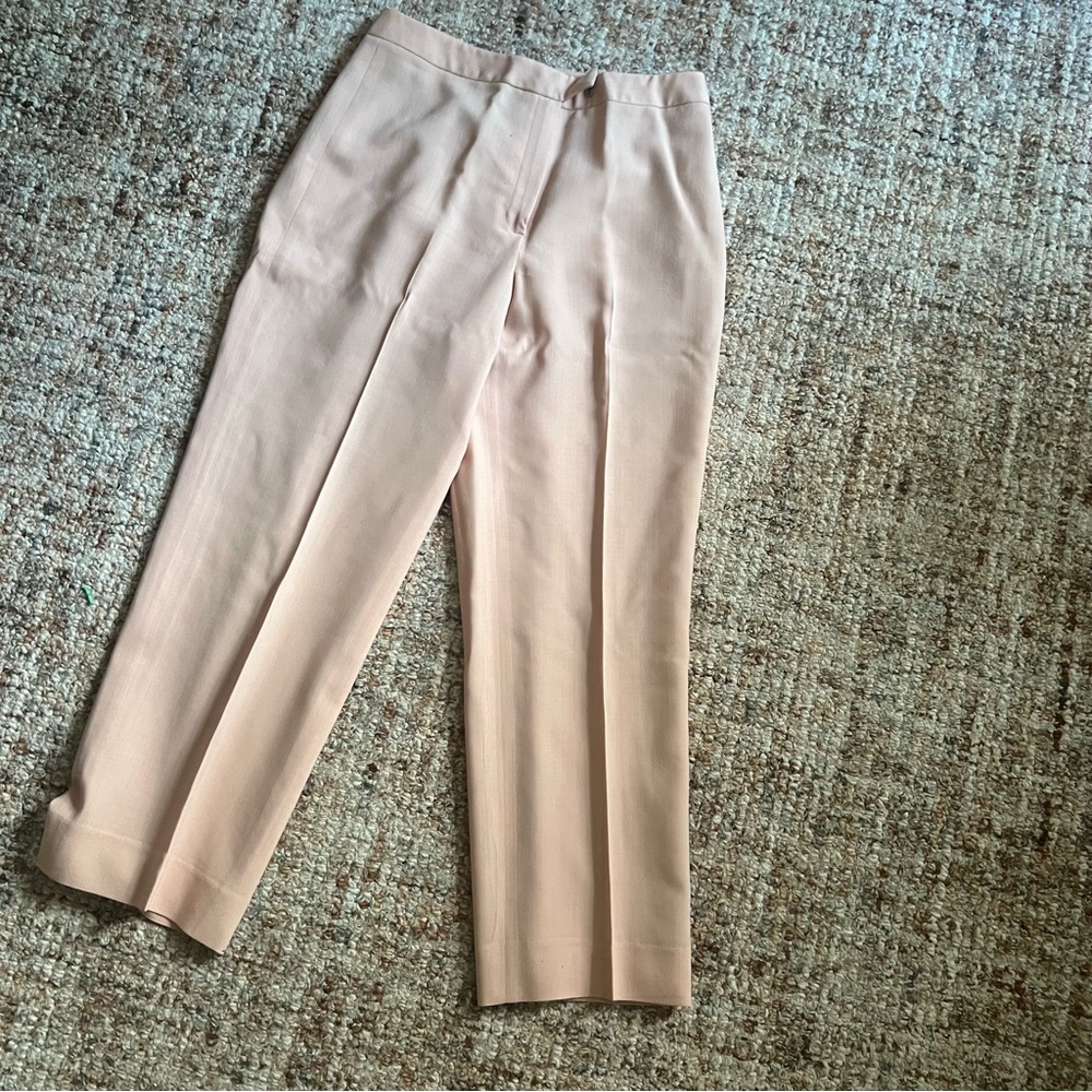 Jones New York Tan Dress Pants Tailored Pleated
